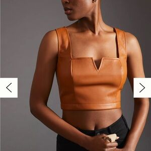 Anthropologie Maeve Rust Jacket